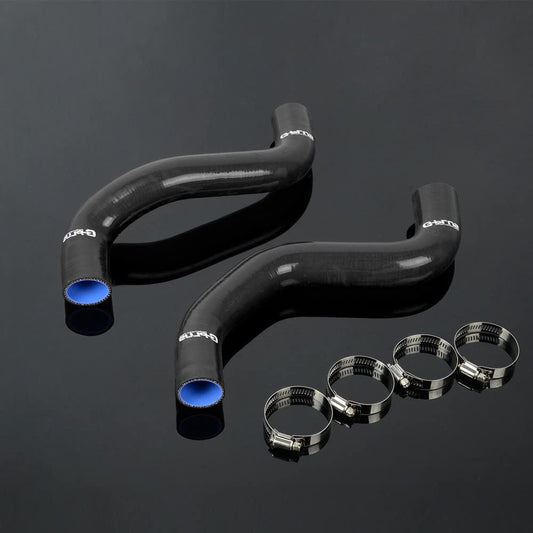 Silicone Radiator Hose Tube Kit Clamps Replacement For Toyota Corolla LEVIN AE86 SR-5/GT-S 4A-GEU/4AGEC 1983 1984 1985 1986 1987 Black