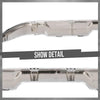 G-PLUS Rear Bumper Trim Lower Molding Compatible with Benz GLE550 GLE550e 4Matic 2016-2018 Fit Benz GLS450 GLS550 4Matic 2017-2019 1668857622, MB1144127 Silver