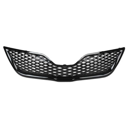 G-PLUS Front Grille Grill Compatible with 2010-2011 Toyota Camry Black Plastic 5310106200C0, TO1200323