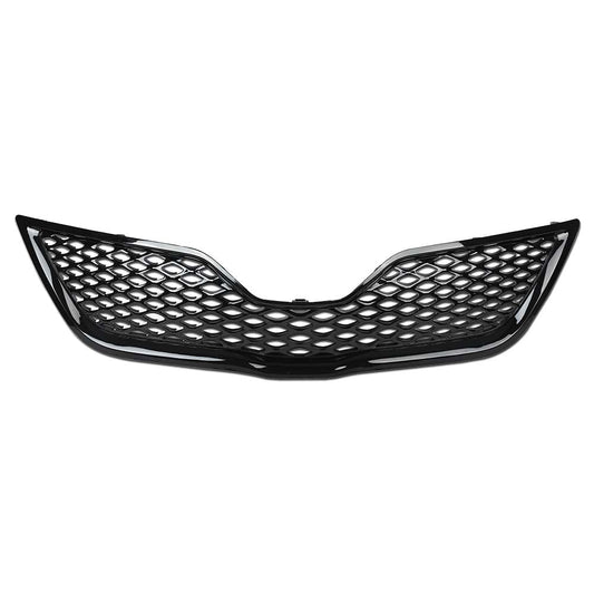 G-PLUS Front Grille Grill Compatible with 2010-2011 Toyota Camry Black Plastic 5310106200C0, TO1200323