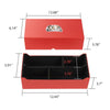 G-PLUS Red Coin Slabs Storage Box Intercept Shield Fit for 50 Certified Coins Holders