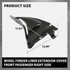G-PLUS Front Right Fender Liner Inner Assembly, Compatible with BMW 740i 740Li 750i 750Li 2007-2012, Passenger Side, 51757185006