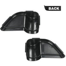 G-PLUS Front Door Storage Pocket for Jeep Wrangler JK JKU 2-4 Door 2011-2018 Front View