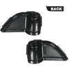 G-PLUS Front Door Storage Pockets Organizer Box Compatible with Jeep Wrangler JK JKU 2-4 Door 2011-2018