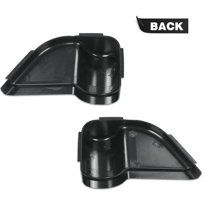 G-PLUS Front Door Storage Pockets Organizer Box Compatible with Jeep Wrangler JK JKU 2-4 Door 2011-2018