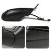 G-PLUS Side Mirror Memory Signal Power Folding Right Passenger Side 12pin Compatible with Audi A6 Premium 2012-2018/Fit Audi S6 2013-2018 128-64021R 4G1857410 4G185750 4G08575 Glossy Black