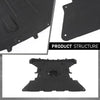 G-PLUS Front Engine Splash Shields, Compatible with Jeep Grand Cherokee 2022-2024/ Cherokee L 2021-2024, 68377818AF, CH1228178