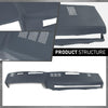 G-PLUS TPE Dashboard Dash Cover Panel W/Adhesive Compatible with 1981-1987 Chevy GMC Full Size Pickup/1981-1991 Chevy GMC SUV Dash Cover Bezel Parts 18601NTL(Dark Blue)