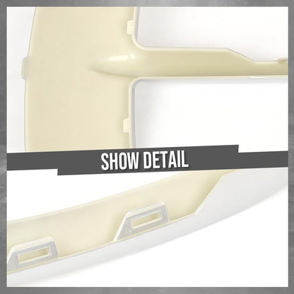 G-PLUS Bumper Trim Silver Compatible with BMW X5 2014–2018 Fits xDrive40e 2016–2018 (Excluding M Sport Package) Standard Edition Front Bumper Trim Strips 51117303114 51117303113