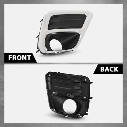 G-PLUS Front Bumper Fog Light Trim Cover Bezel Right Compatible with Subaru Forester 2019-2021 57731SJ060