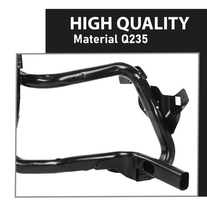 G-PLUS Front Bumper Inner Steel Headlight Bracket Left Side Compatible with Jeep Compass 2011-2017 Black 68079655AH