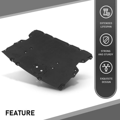 G-PLUS Front Lower Engine Splash Shield, Compatible with BMW X3 sDrive30i/ xDrive30e 2019-2023, Fit X3 X4 (submodel: M40i, xDrive30i) 2018-2023, 51757417386, BM1228196C
