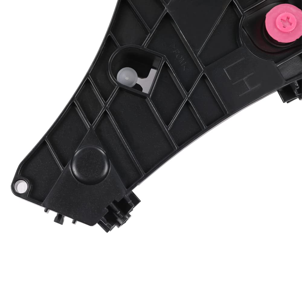 G-PLUS Front Bumper Brackets Compatible with Toyota Tundra 2014 2015 2016 2017 2018 2019 2020 2021 Black Driver & Passenger Side Bumper Bracket Retainer