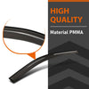 G-PLUS Out-Channel Window Vent Visor Deflectors Tape-On Side Rain Guards Compatible with Toyota Camry 2012-2017 Impact-Resistant PMMA 4 PCS Smoky