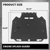 G-PLUS Engine Splash Guard + Mounting Elements Compatible with Audi A6 A7 S6 S7 Quattro RS7 2011-2018 4G0863822C, 4G0863822J