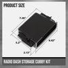 G-PLUS Truck Radio Car Stereo Dash Storage Cubby Kit Compatible with 1995-2005 GMC Chevy Pickup