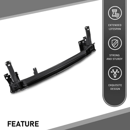 G-PLUS Front Bumper Reinforcement Bar Replacement Compatible with Volkswagen Jetta 2019 2020 Black