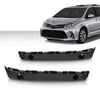 G-PLUS Front Bumper Cover Support Brackets Compatible with Toyota Sienna 2011-2020 5211508020, 5211608010, TO1043116, TO1042116 Left+Right Side Black Primed