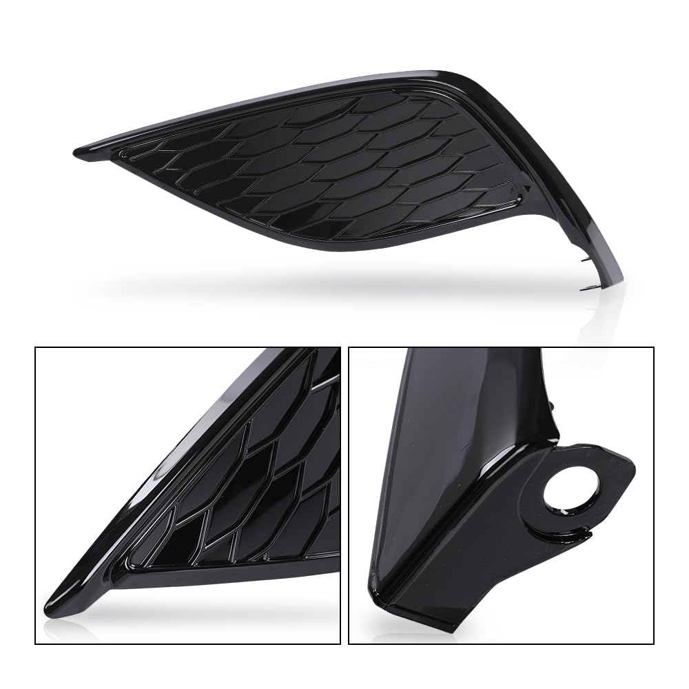 G-PLUS Front Bumper Fog Light Cover Lamp Frame 2Pcs Compatible with Toyota Camry SE XSE 2021 2022（Does NOT fit LE XLE model） 8148106240, 8148206200, TO1039243, TO1038243