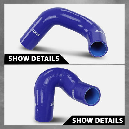 G-PLUS Radiator Hose Set Upper Lower and Bypass Hoses Compatible with John Deere Models Blue