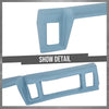 G-PLUS TPE Dash Cover Dashboard Panel Compatible with Ford Ranger 1983 1984 1985 1986 1987, Fit Ford Ranger Custom/S/XLT/STX 1988 Light Blue