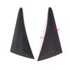 Type-R Style Rear Roof Vortex Spoiler Wing Compatible for Honda Civic 10th 2016-2018 Sedan Matte Black
