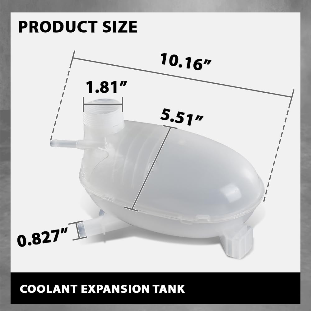 G-PLUS Coolant Overflow Reservoir Expansion Tank, Compatible with Ford Escape 2017 2018 2019, GV6Z-8A080-B, GV6Z8A080B