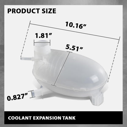 G-PLUS Coolant Overflow Reservoir Expansion Tank, Compatible with Ford Escape 2017 2018 2019, GV6Z-8A080-B, GV6Z8A080B