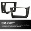 G-PLUS Headlight Door Set with Corner Light Hole Compatible with Chevy S10 Base 1982-1990/Fit GMC S15 Base Jimmy Sierra Grande 1982-1990 15653682 15653681 GM2513127 GM2512127