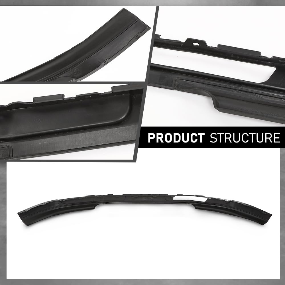 G-PLUS Front Air Dam Deflector Lower Valance Apron, Compatible with Ford Explore/Ford Police Interceptor Utility Base 2016-2019, FB5Z17626BA, FO1095269