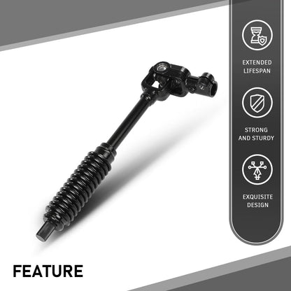 G-PLUS Lower Intermediate Steering Column Shaft Compatible with Toyota Tacoma 4WD 2005-2015 4520304021 Black