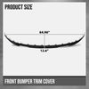 G-PLUS Front Bumper Molding Trim Cover Compatible with Benz C300 2019-2023 For Models With AMG Styling 2058858902, 2058859002 Glossy Black