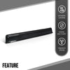 G-PLUS Window Rain Deflector and Sun Visor Compatible with RV Window Rain Deflector and Sun Visor Fit 44-49 Inch Wide Window in-Channel Rain Guards Smoke
