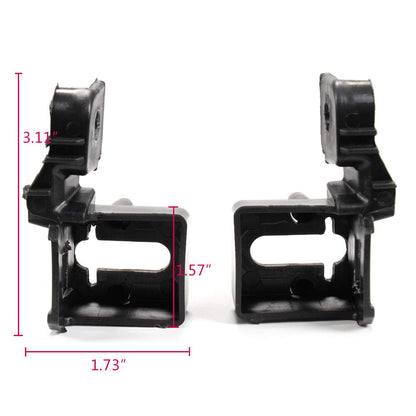 Compatible For Ford Fusion Lincoln MKZ 2013 2014 2015 2016 Headlight Lamp Small Mount Bracket Left Driver & Right Passenger Side DS7Z16758C DS7Z16758D