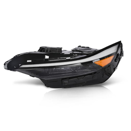G-PLUS LED Headlight Assembly Left Driver Side Compatible with Hyundai Elantra 2024-2025 92102-AA740 Black