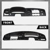 G-PLUS Dash Bezel Dashboard Surround Trim Panel Compatible with Ford F250 F350 Super Duty 2005 2006 2007 Black Dash Cover