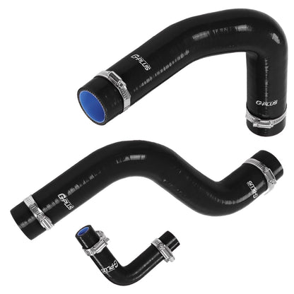 G-PLUS Radiator Silicone Hoses Compatible with Ford Mustang 1964 1965 1966 1967 1968 Black