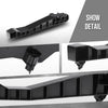 G-PLUS Headlight Bracket Passenger Right Side Compatible with Toyota 4Runner TRD Sport 2022 2023 Fit Toyota 4Runner (submodel: Limited, SR5) 2014-2023 5213335080, TO2509105 Black
