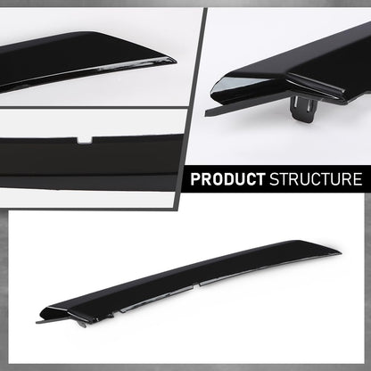 G-PLUS Front Right Headlight Trim Molding, Compatible with Toyota Camry SE XSE 2018-2024, Gloss Black, 5271206100, 5271233030