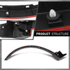 G-PLUS Front Driver and Passenger Side Fender Trims Molding Compatible with Toyota RAV4 2016-2019 TO1291106, TO1290106, 756010R030, 756020R030 Black