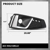 G-PLUS Pair Fog Light Cover, Compatible with Audi A4 S-Line / A4 Quattro / S4 2019, Bumper Grille Bezel, LH Driver & RH Passenger 2PCS, 8WD807681J, 8WD807682J