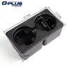 G-PLUS Floor Mounted Console Dual Cup Holder Insert Compatible with Silverado/Sierra 1500 2007-2013 19154712 Black