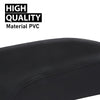 G-PLUS Center Console Cover Compatible with Ford Explorer 2011-2018 Armrest Cover Console Lid Protector Cushion Pad, Black Microfiber Leather Skin