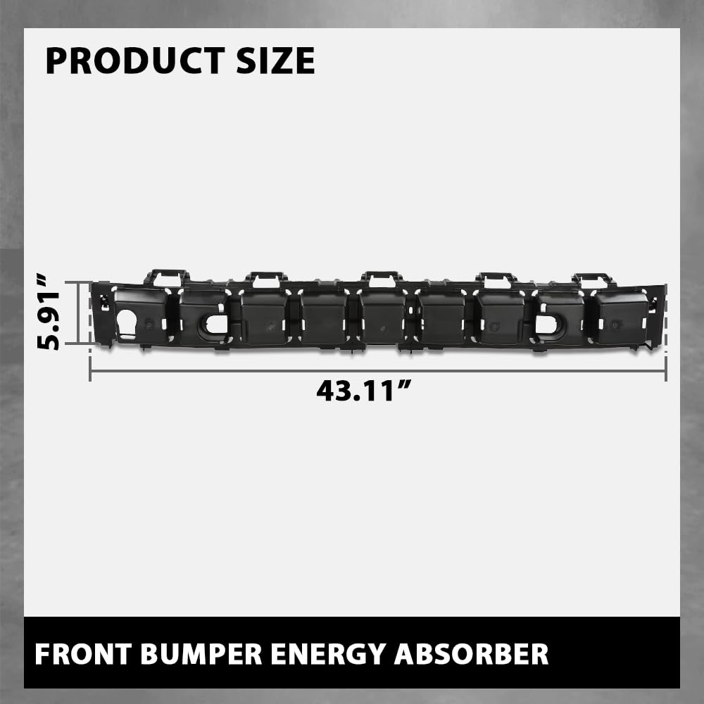 G-PLUS Front Bumper Energy Absorber Compatible with Jeep Renegade 2015-2018 68247402AA