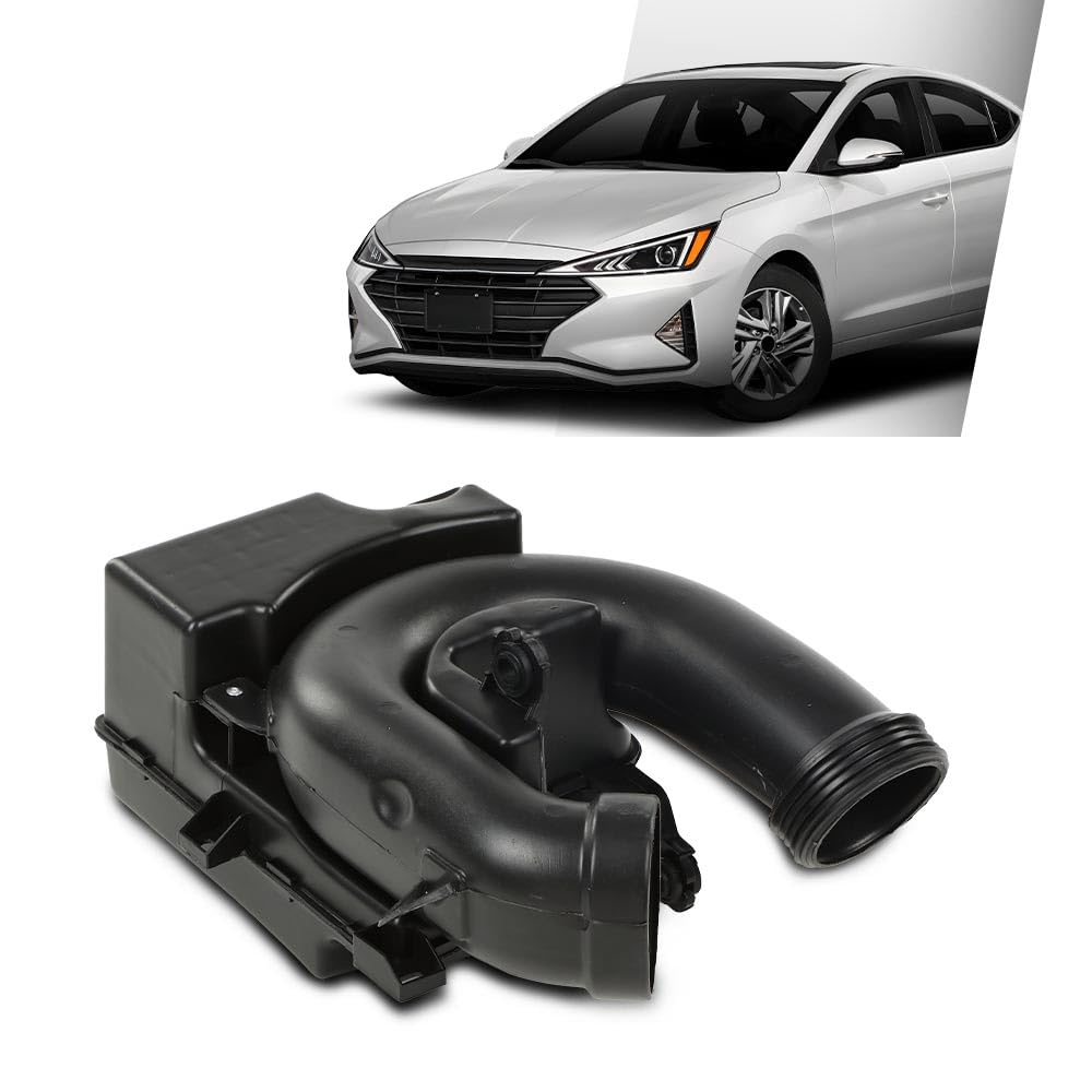 G-PLUS Air Cleaner Intake Resonator Dust Compatible with Hyundai Elantra Sedan NON-Sport 2.0L 2017-2020 Black