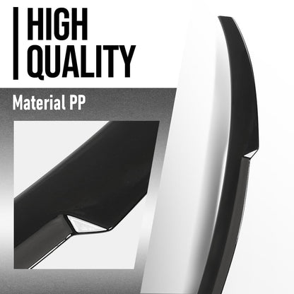 G-PLUS Rear Trunk Spoiler Wing Compatible with BMW G20 3 Series 4 Door Sedan 2019 2020 2021 2022 2023 2024 2025, Fit BMW G80 M3 Sedan 2021 2022 2023 2024 2025 Gloss Black