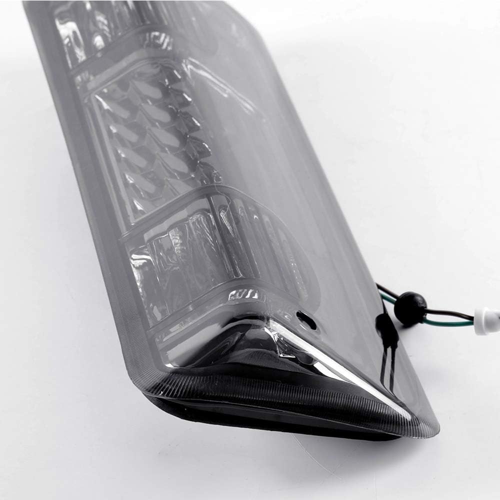 G-PLUS LED 3rd Third Brake Light Led Tail Light Compatible with Ford F150 Lobo 2004-2008 /Fit Ford Explorer 2007-2010/Fit Lincoln Mark LT 2006-2008 High Mount Brake Light Smoky Lens Black Housing