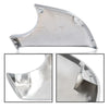 G-PLUS Right Side Rearview Mirror Cover Lower Silver Holder Chrome Compatible With Tesla Model 3 2017-2022 22873006