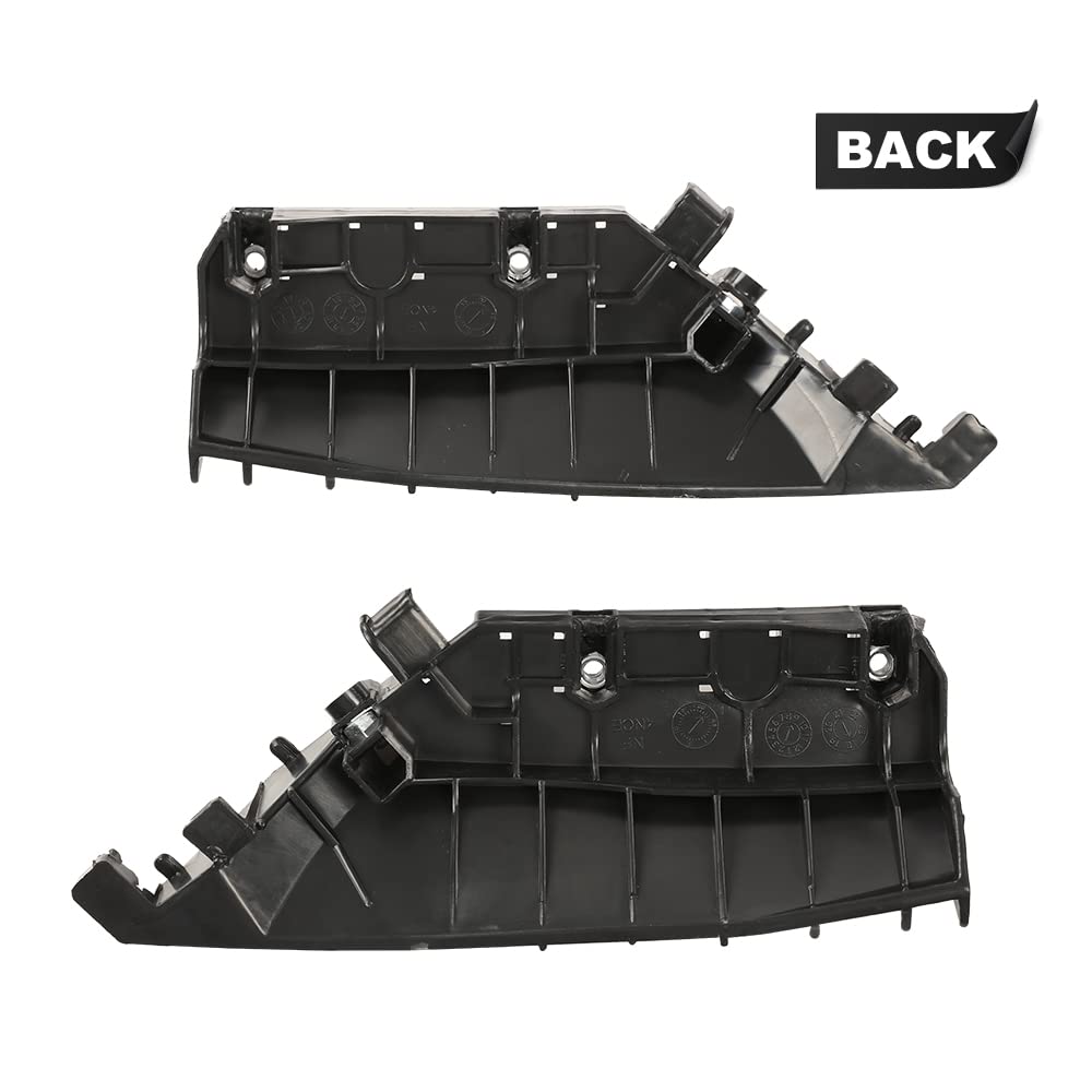G-PLUS Front Left and Right Bumper Bracket Compatible with 2014-2022 Infiniti Q50 Driver and Passenger Side Bumper Support Bracket Set 620584GA0A IN1043101 620594GA0A IN1042101