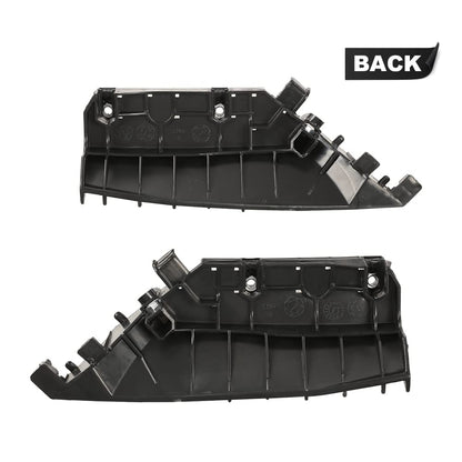 G-PLUS Front Left and Right Bumper Bracket Compatible with 2014-2022 Infiniti Q50 Driver and Passenger Side Bumper Support Bracket Set 620584GA0A IN1043101 620594GA0A IN1042101